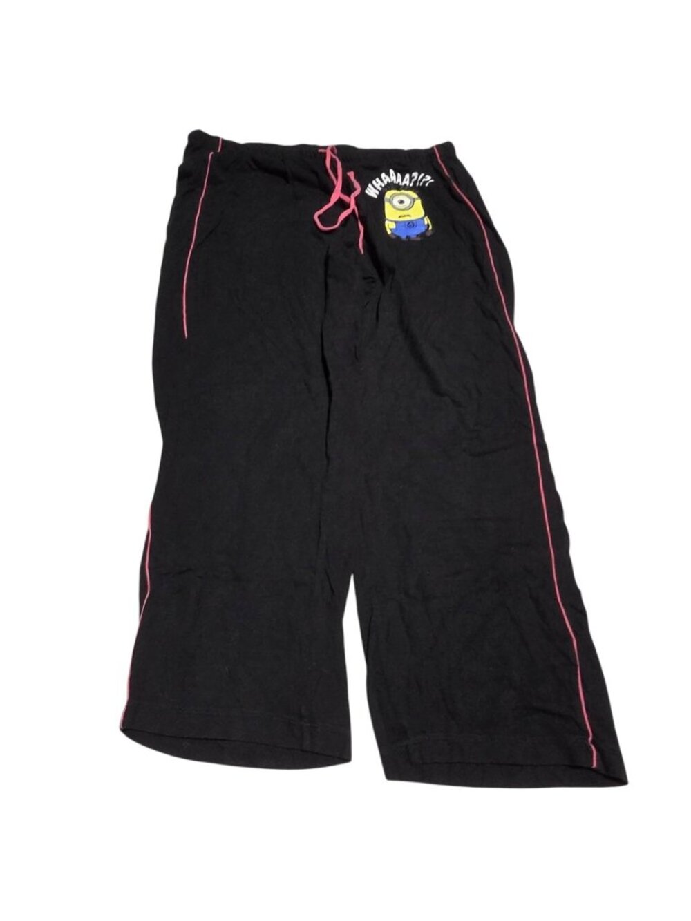 Despicable Me Minions Pajama Pants Size Large Capri Sleepwear Loungewear PJs